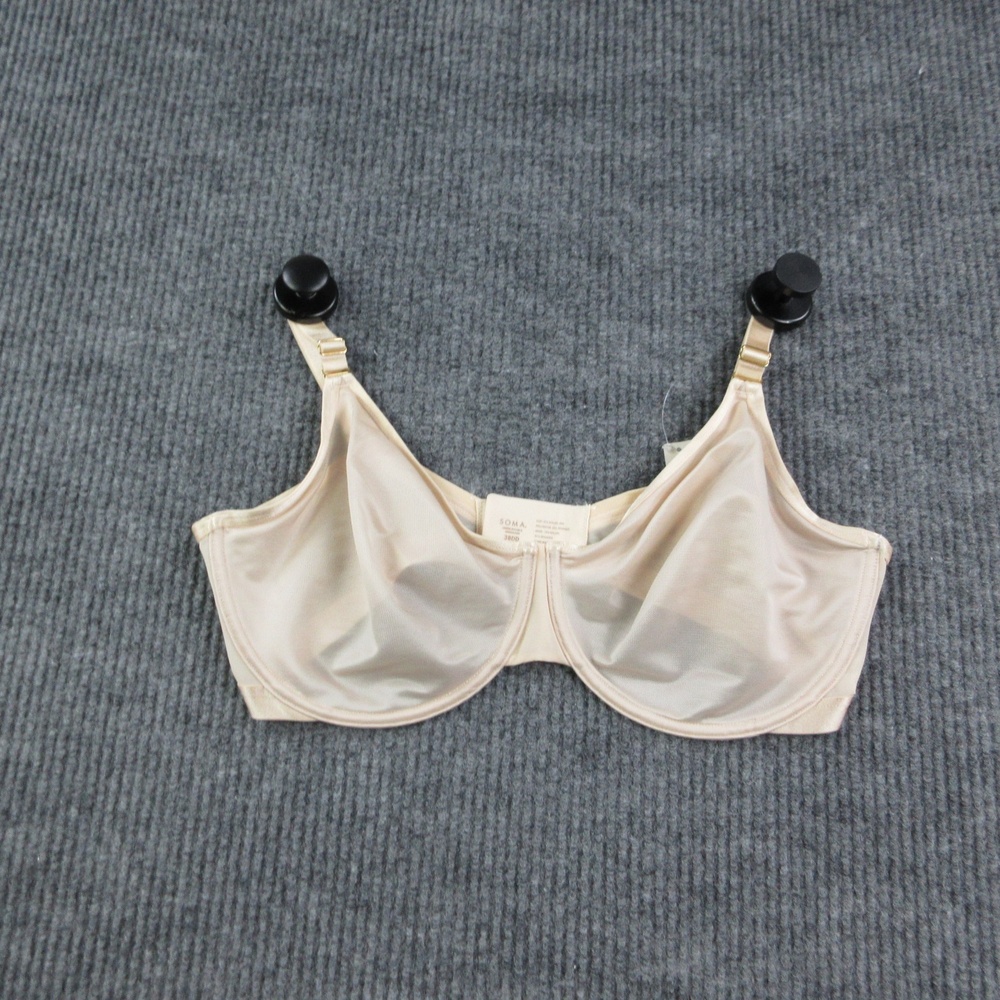 Soma Bra Womens 38DD Beige Unbelievable Minimizer Pale Sand Underwired NWT